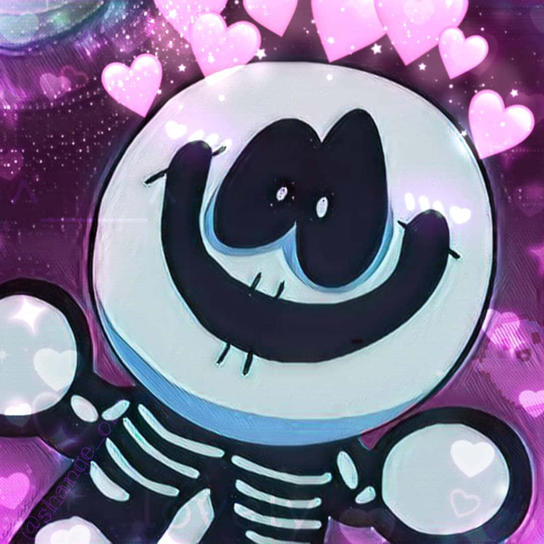 Skidand Pump Love Hearts Background Background