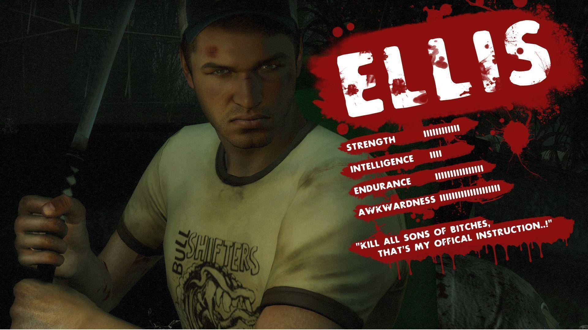 Skilled Survivor Ellis In Left 4 Dead 2