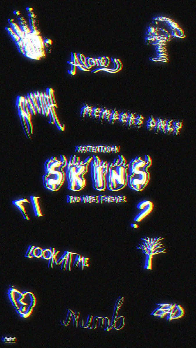 Skins Collage Xxxtentacion Bad Background