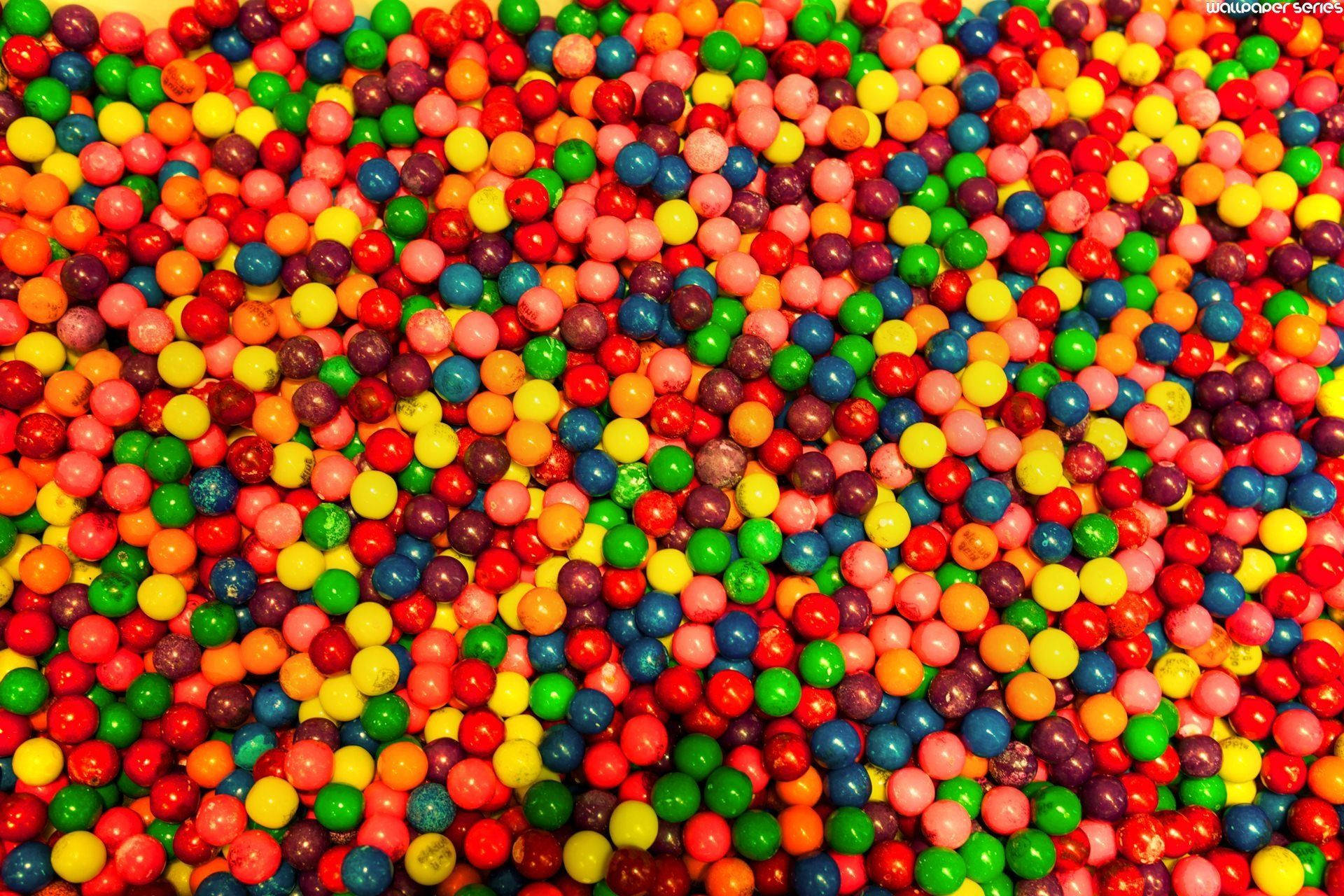 Skittles Candy Background Background