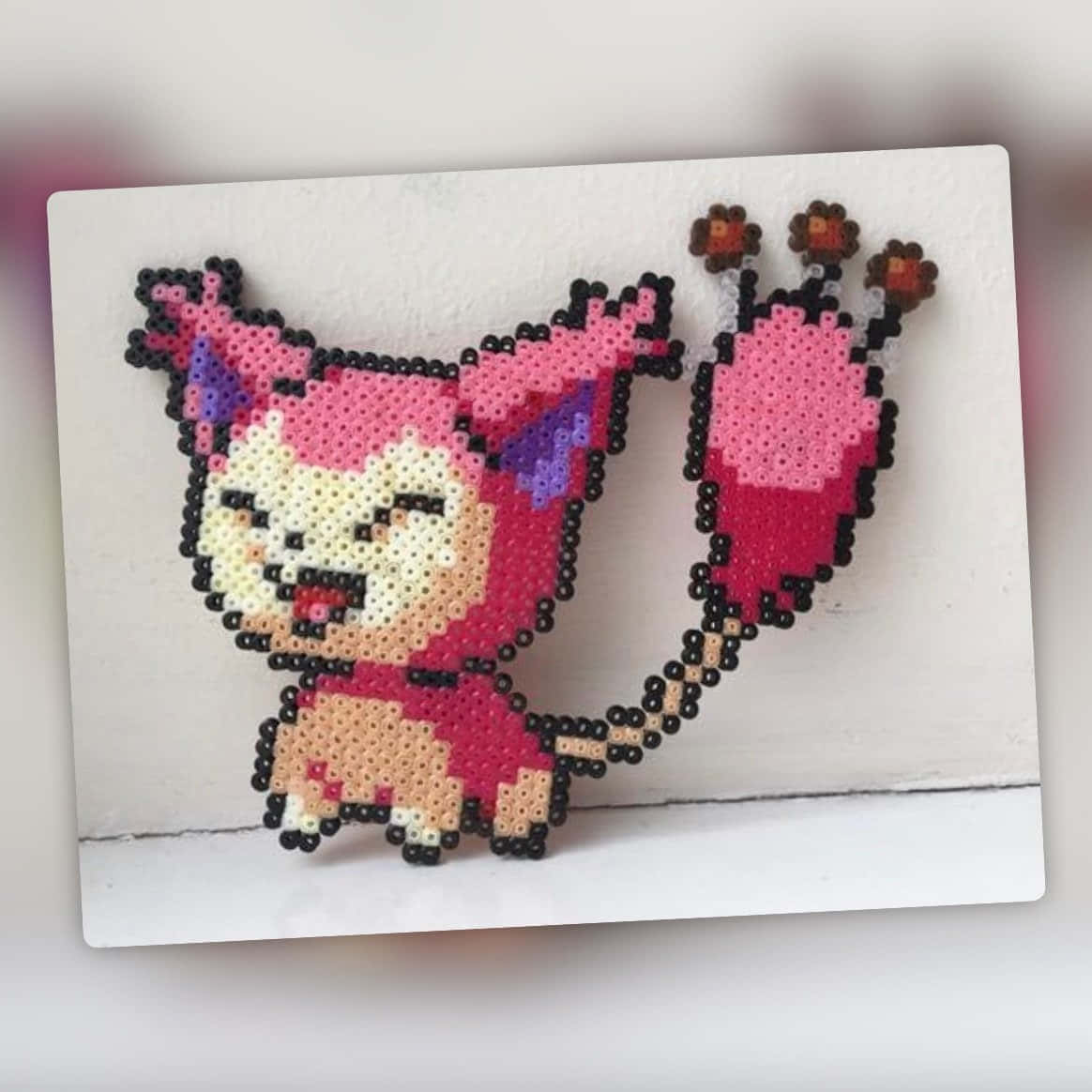 Skitty Bead Art