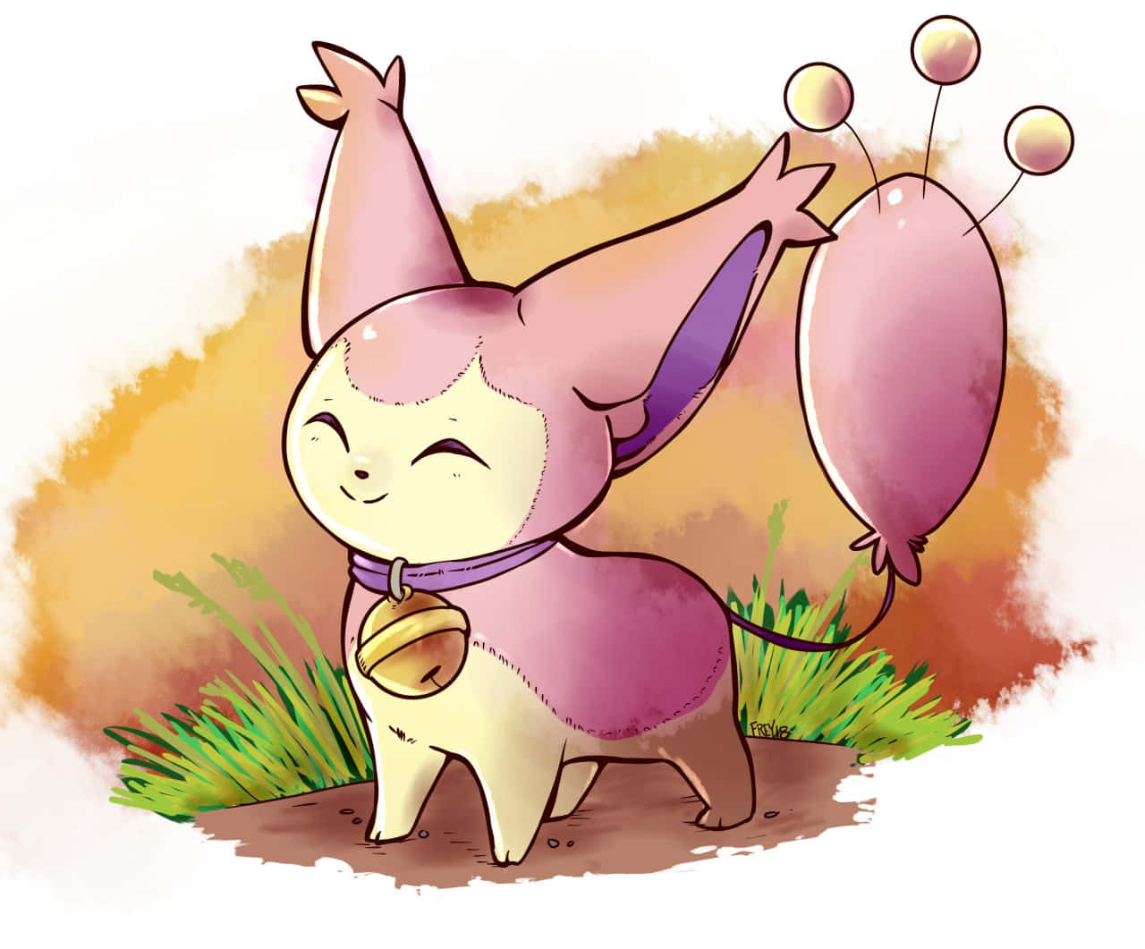 Skitty With Large Bell