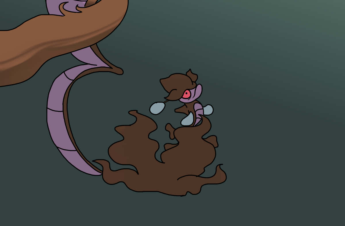 Skrelp At The End Of Dragalge's Tail Background