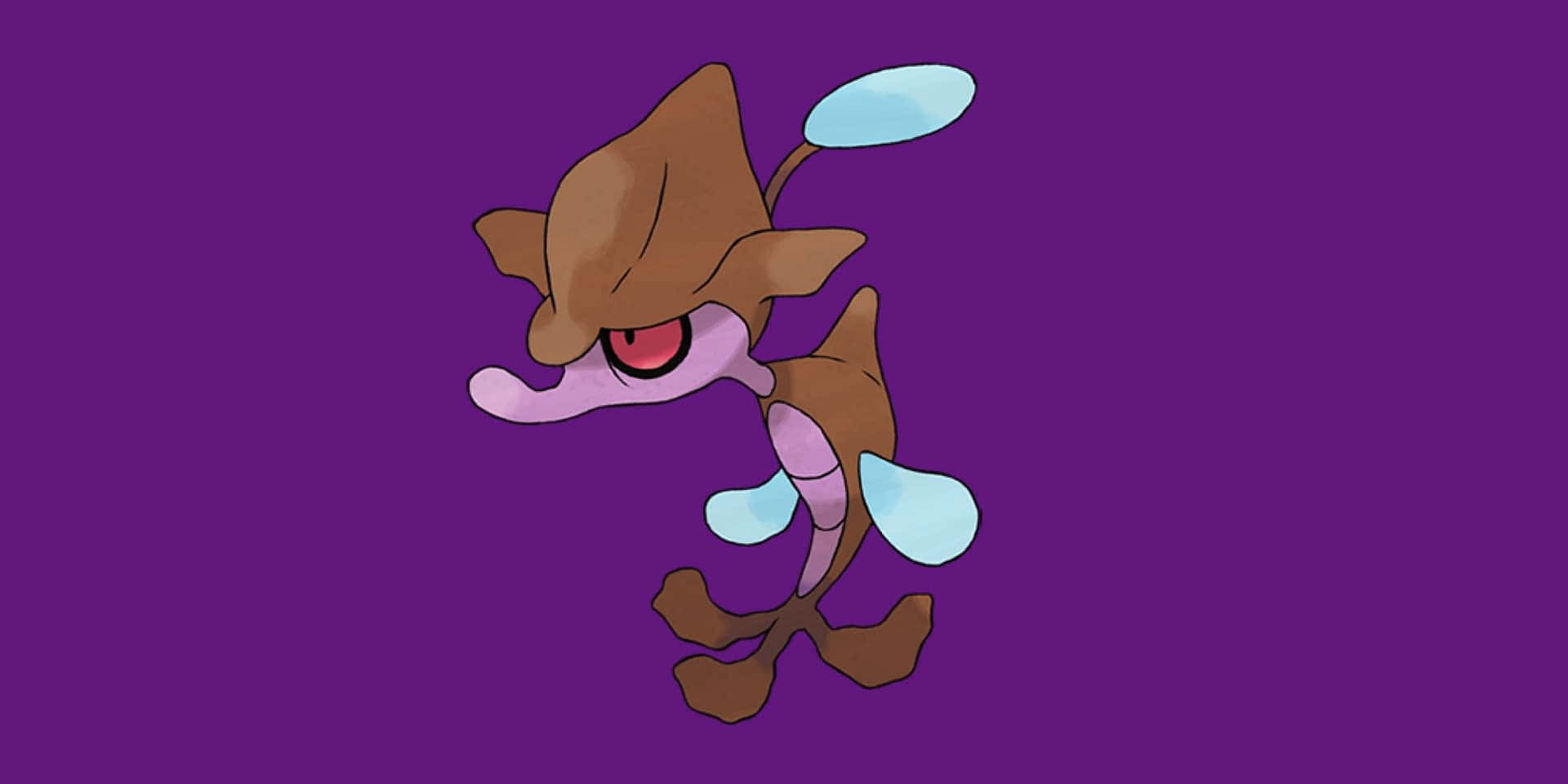 Skrelp On Dark Purple Background Background