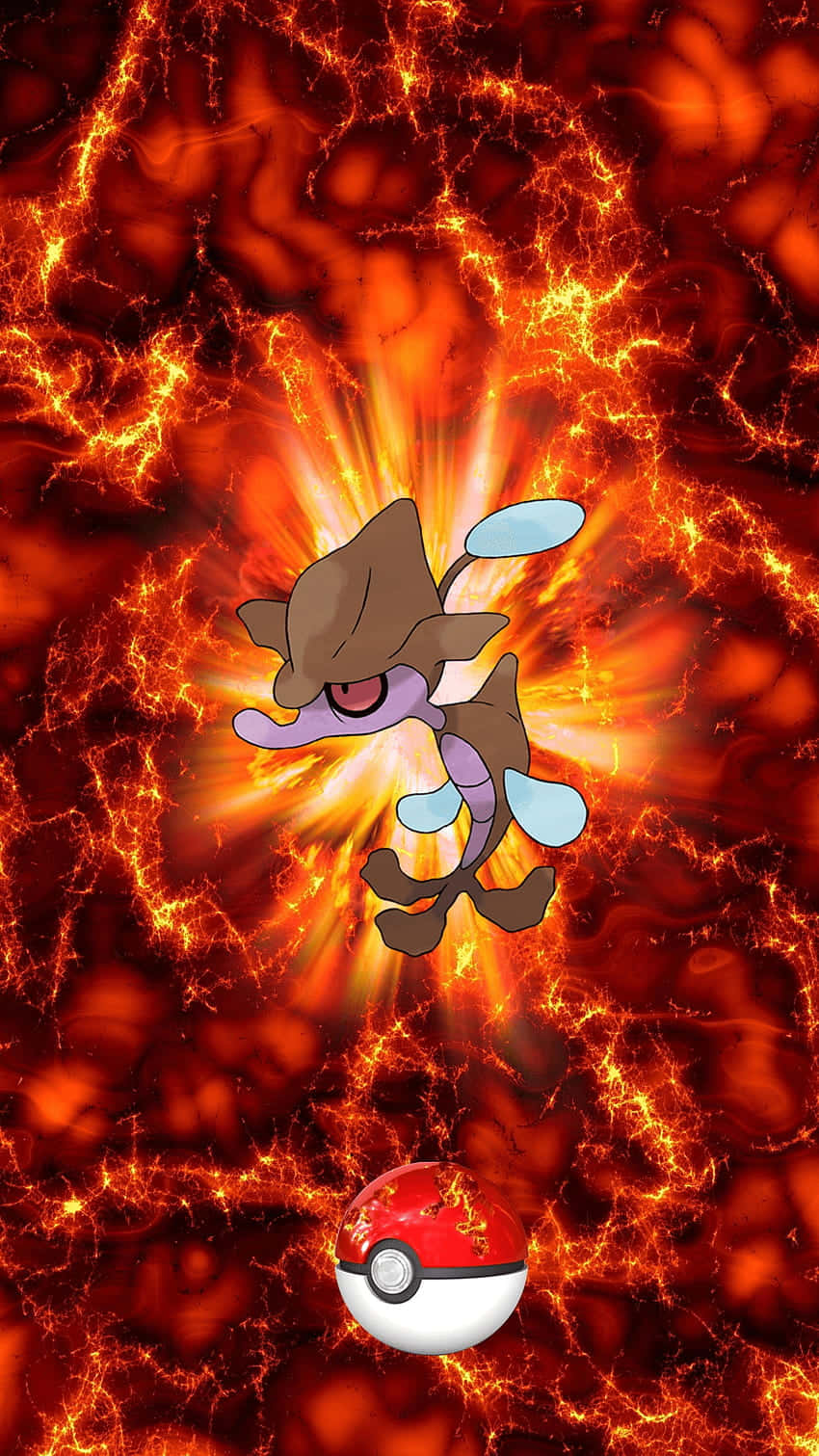Skrelp On Explosion Background Background