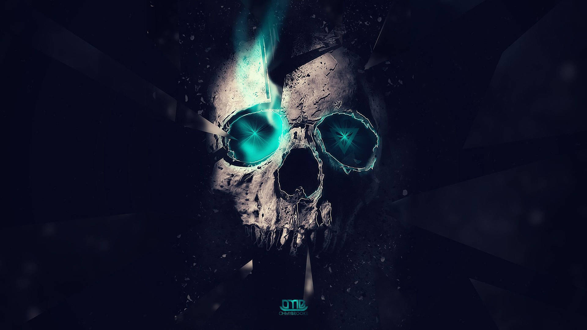 Skull Gaming Profile Background