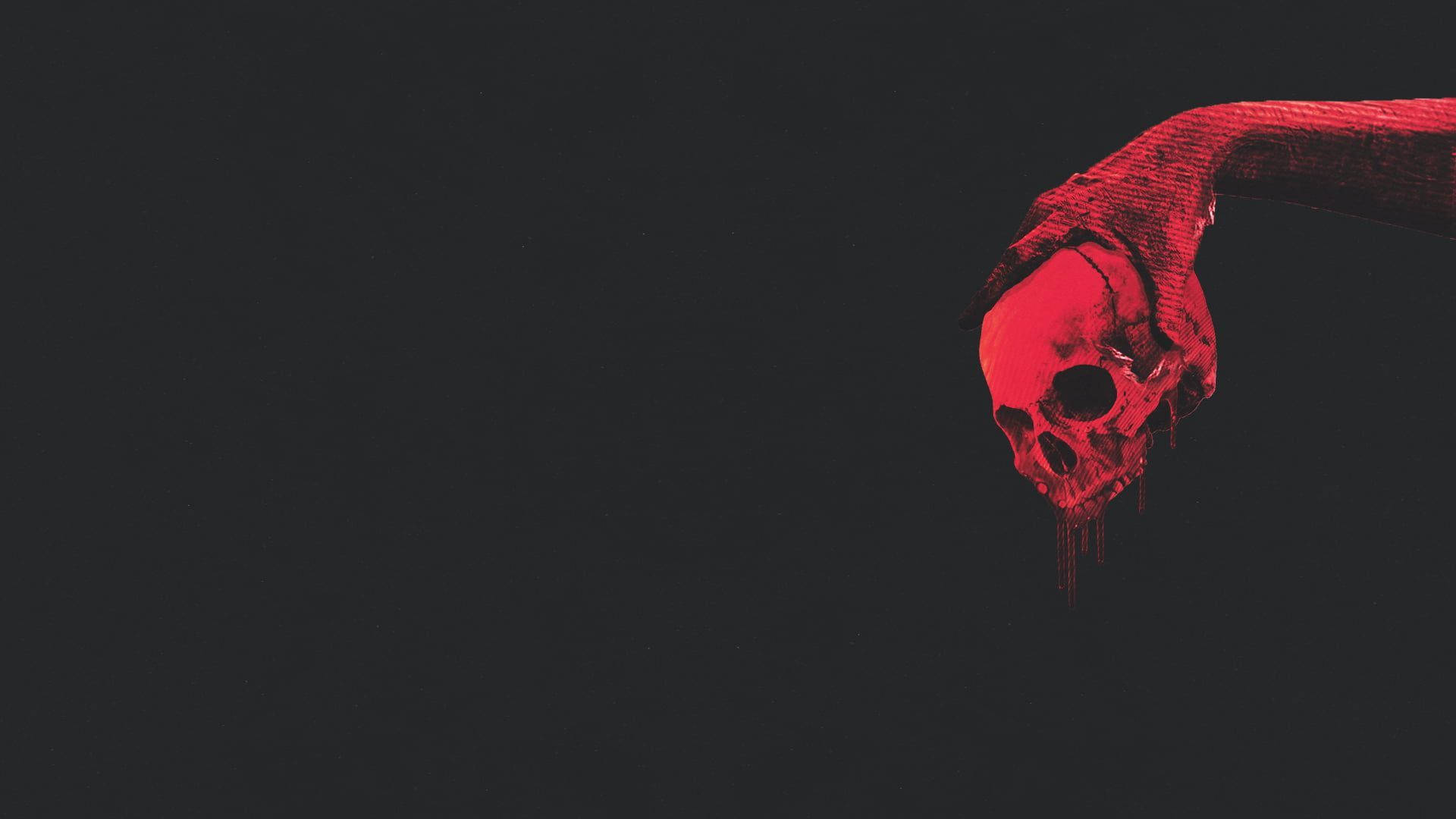 Skull In Best Dark Background