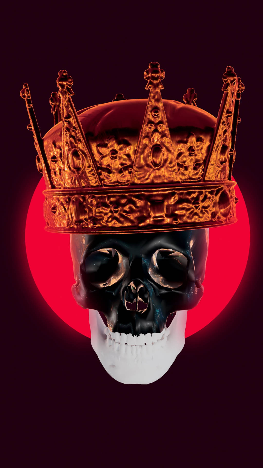 Skull King Iphone Background