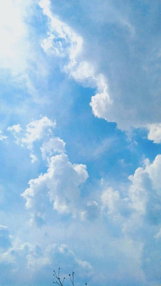 Sky Blue Clouds Aesthetics