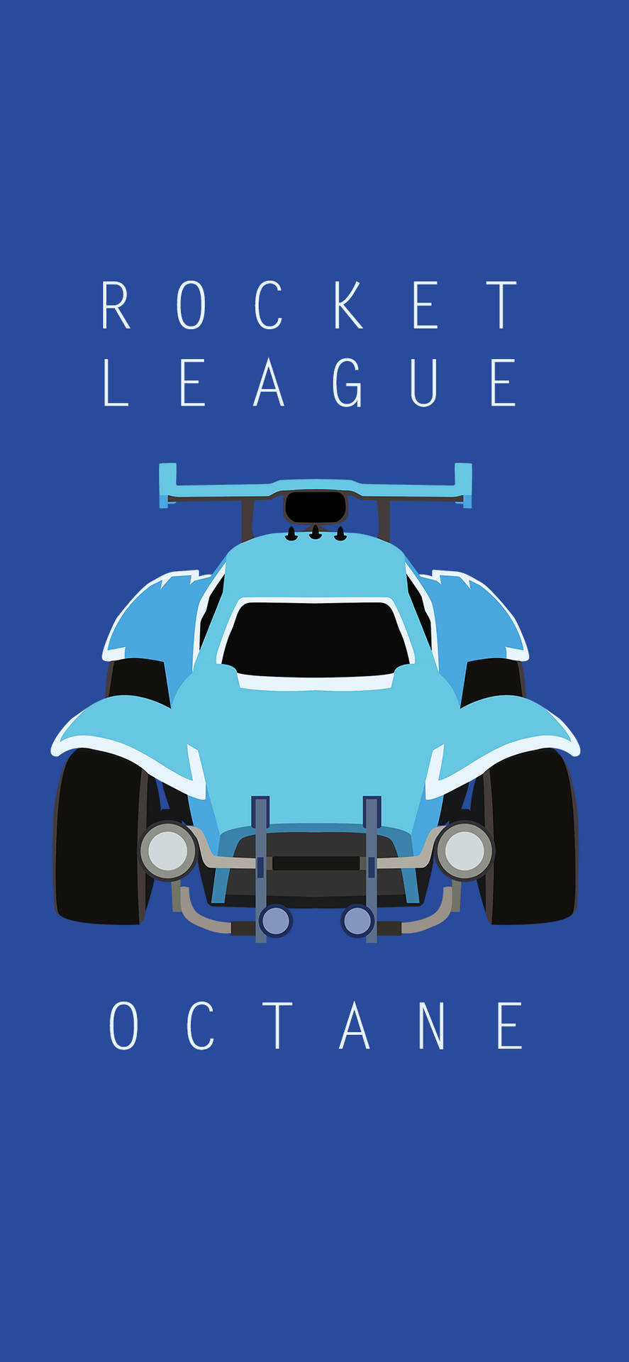 Sky Blue Octane Car Rocket League Iphone