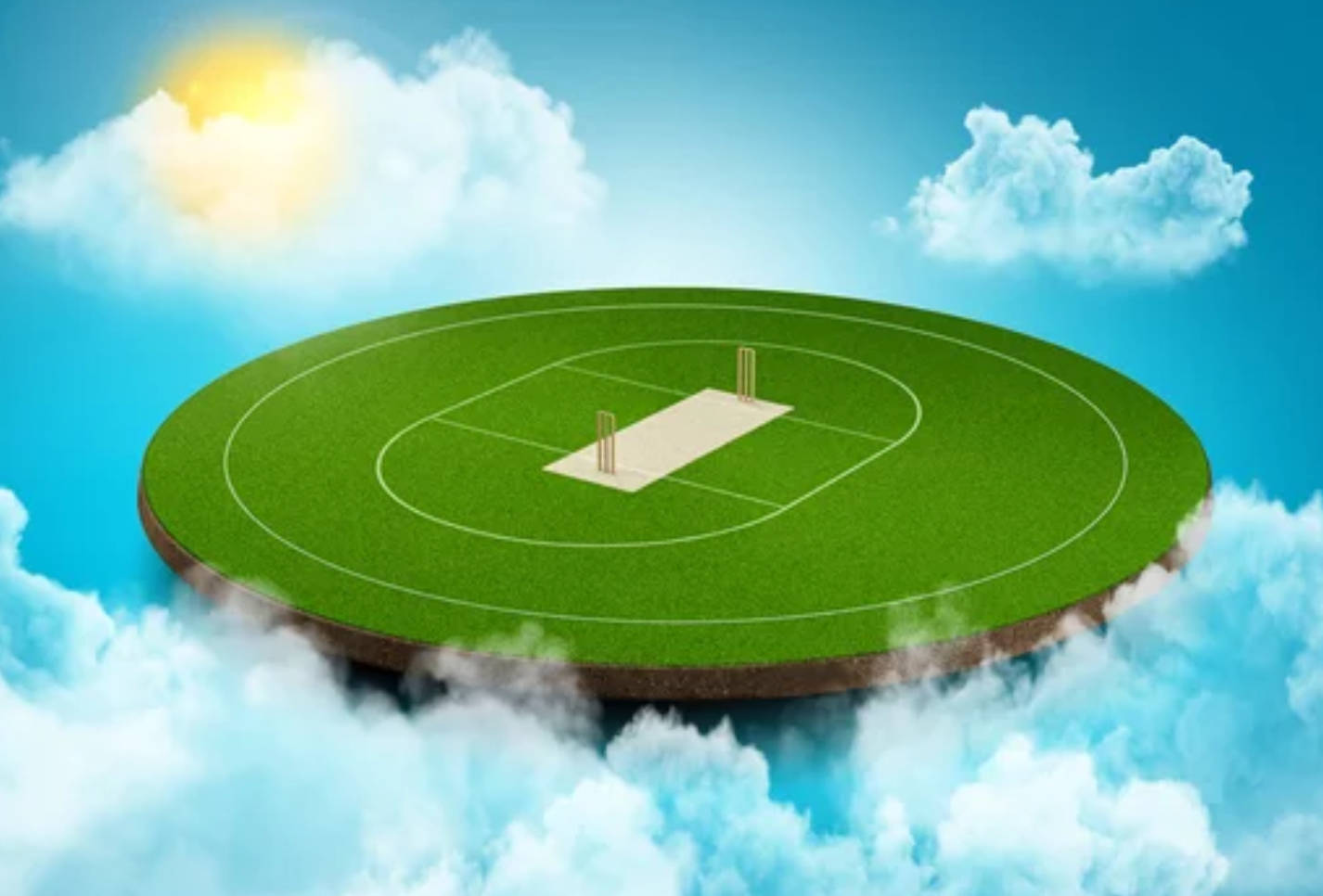 Sky Clouds Cricket Ground