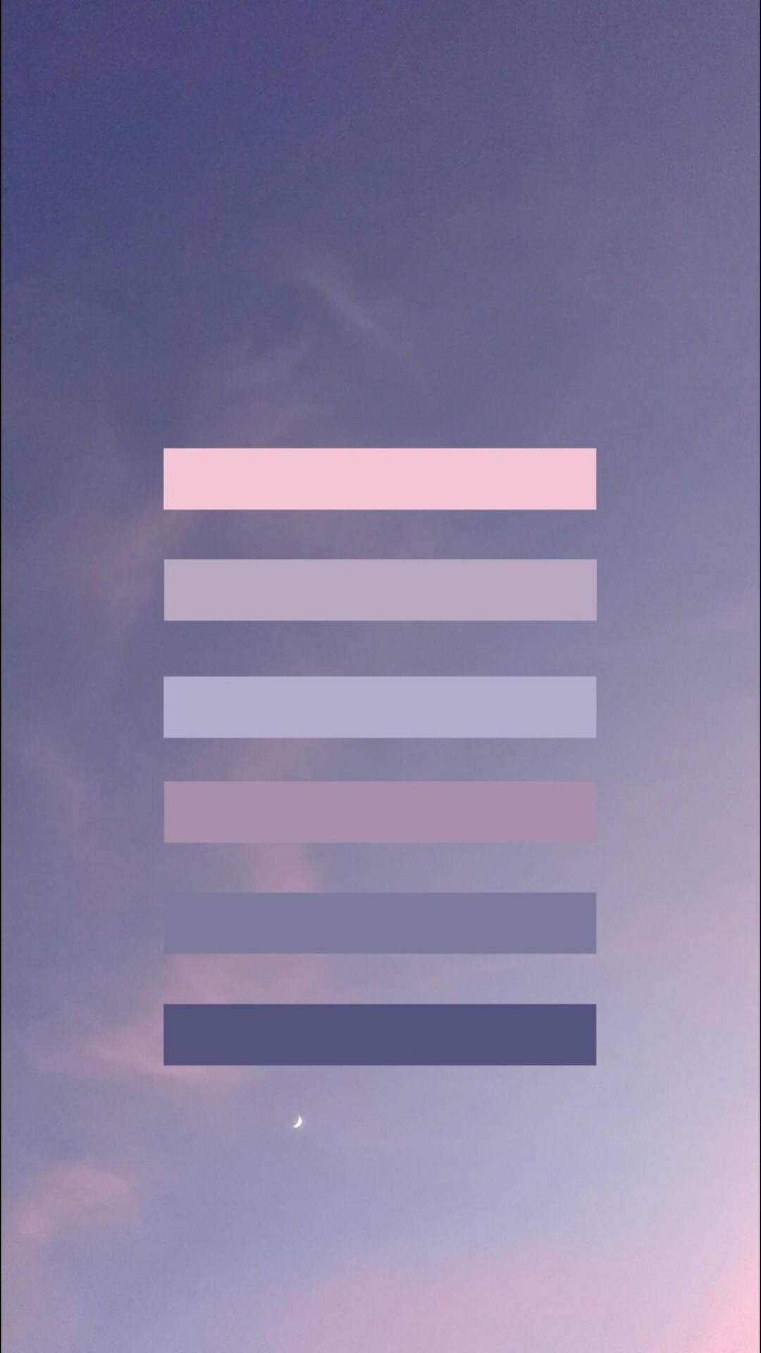 Sky Color Palette Aesthetic Lockscreen Background