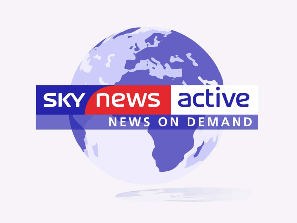 Sky News Active Purple Background