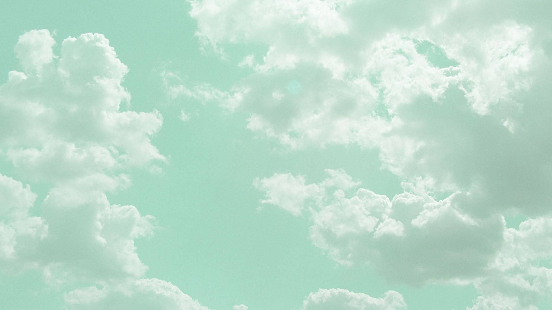 Sky Sage Green Desktop Background
