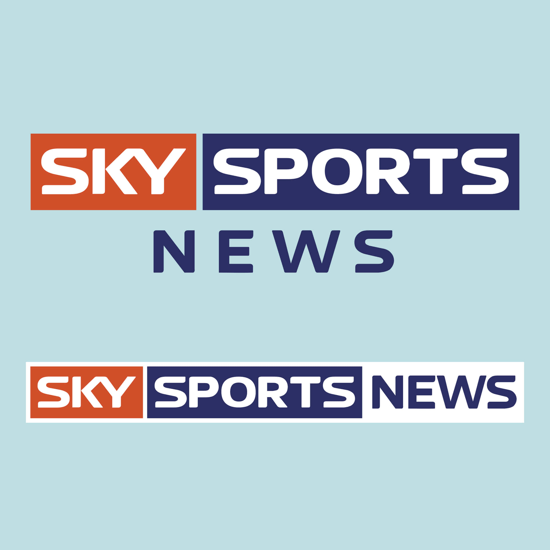 Sky Sports News Brand Logo Background