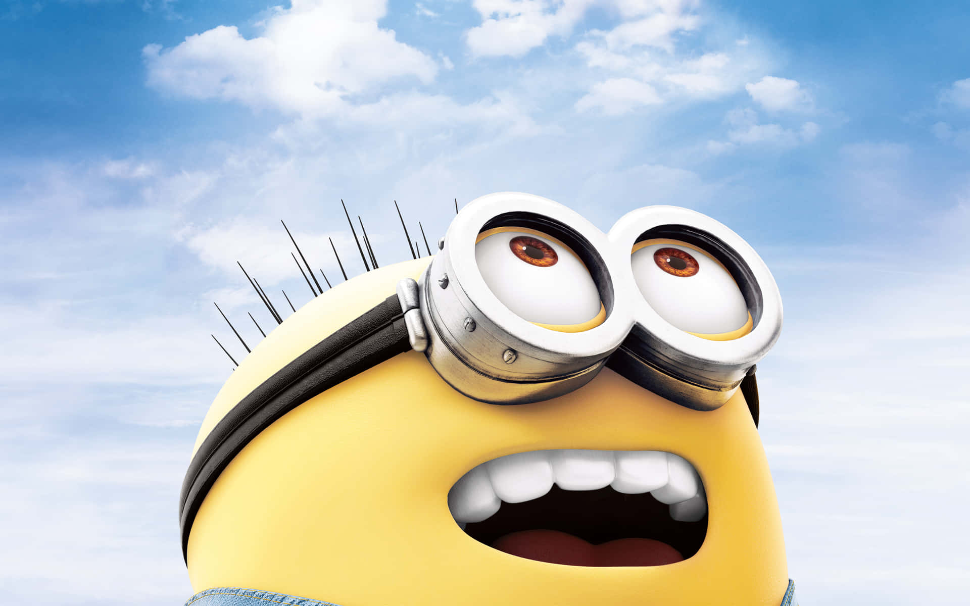 Sky Watching Minion Pfp Background