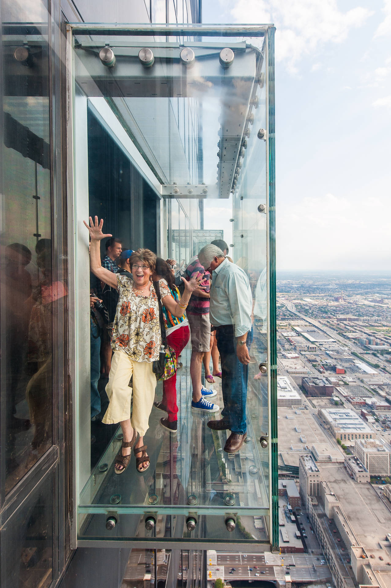 Skydeck Chicago Willis Tower