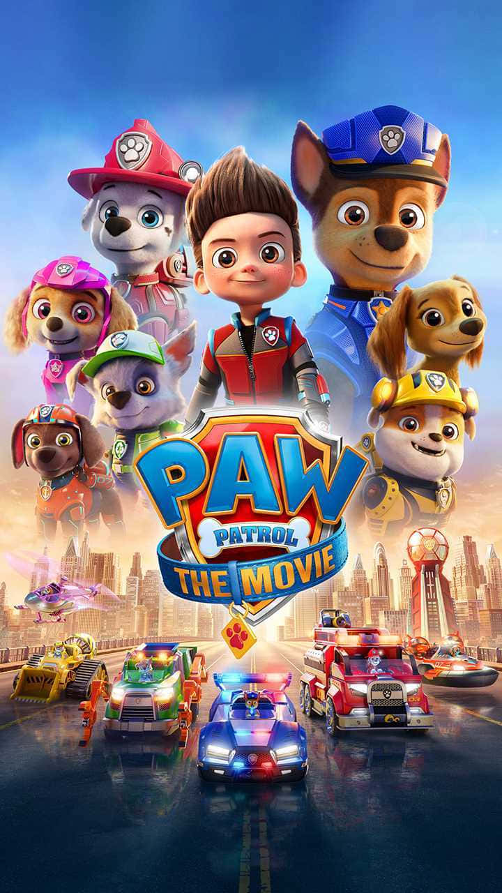 Skye Paw Patrol Promotional Poster Background