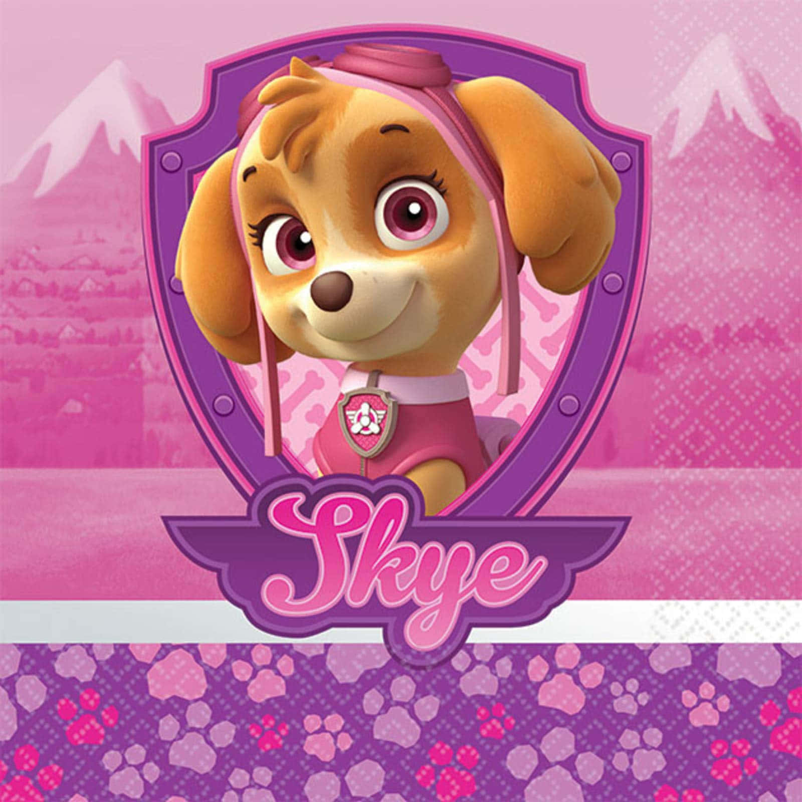 Skye, The Daring Pilot Of The Paw Patrol Background