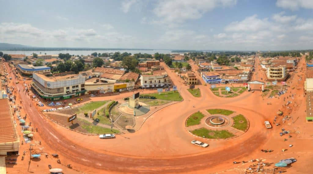 Skyline In Central African Republic Background