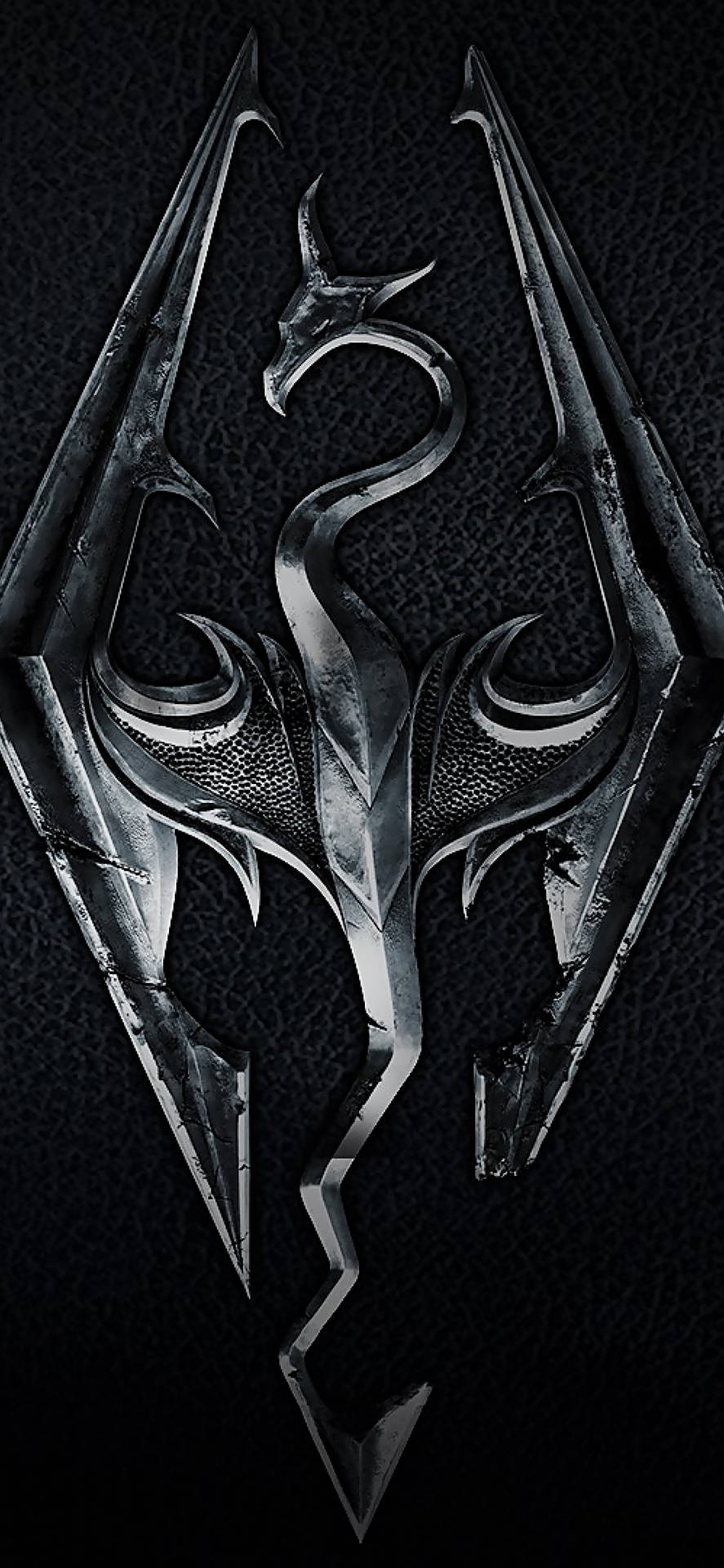Skyrim 4k The Elder Scrolls V Logo Background