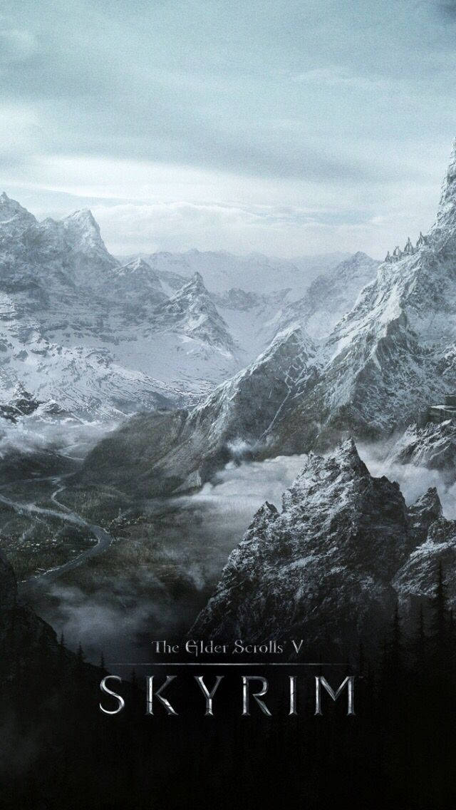 Skyrim 4k The Elder Scrolls V Mountains Background