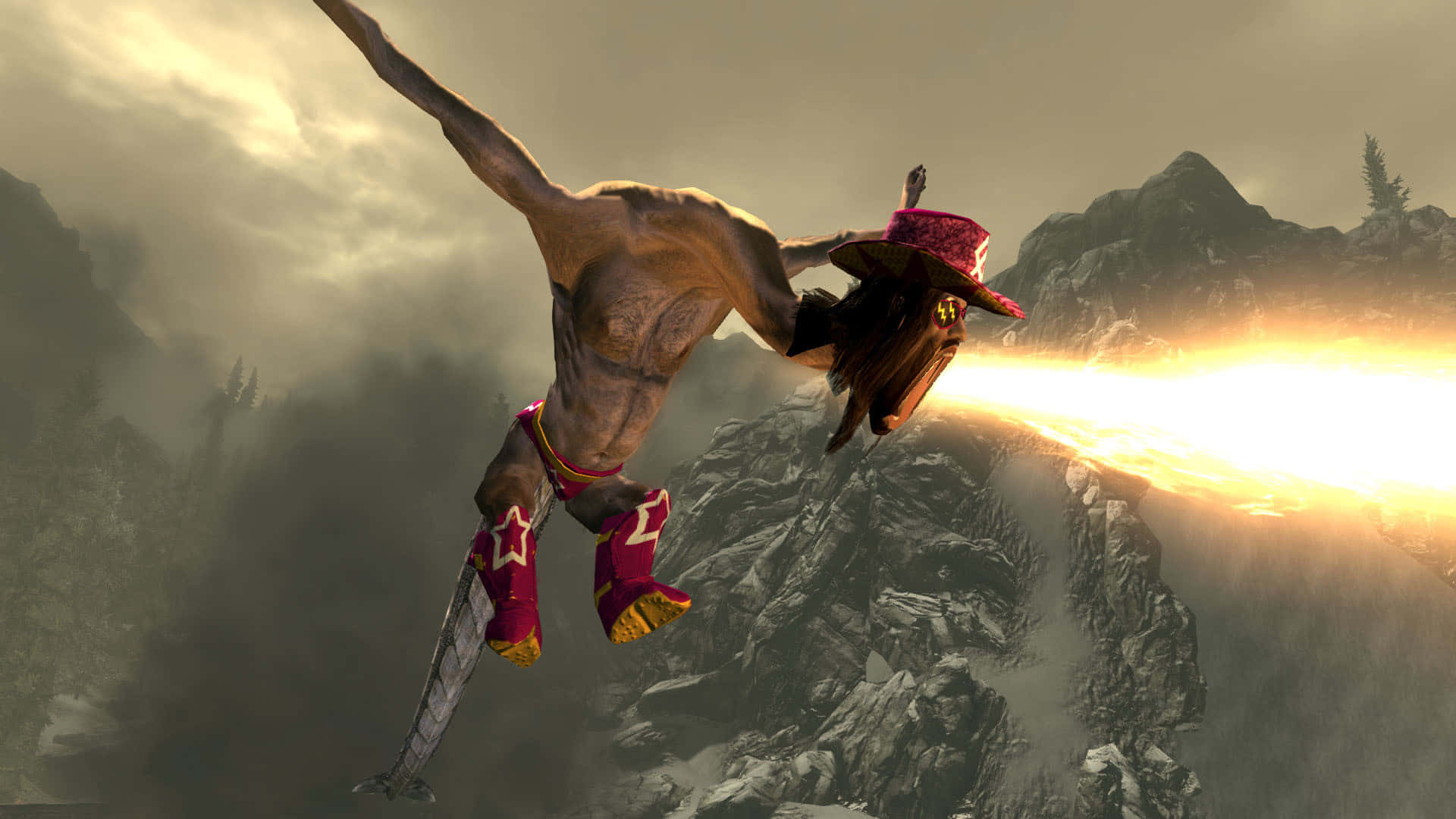 Skyrim Dragon Randy Savage Background