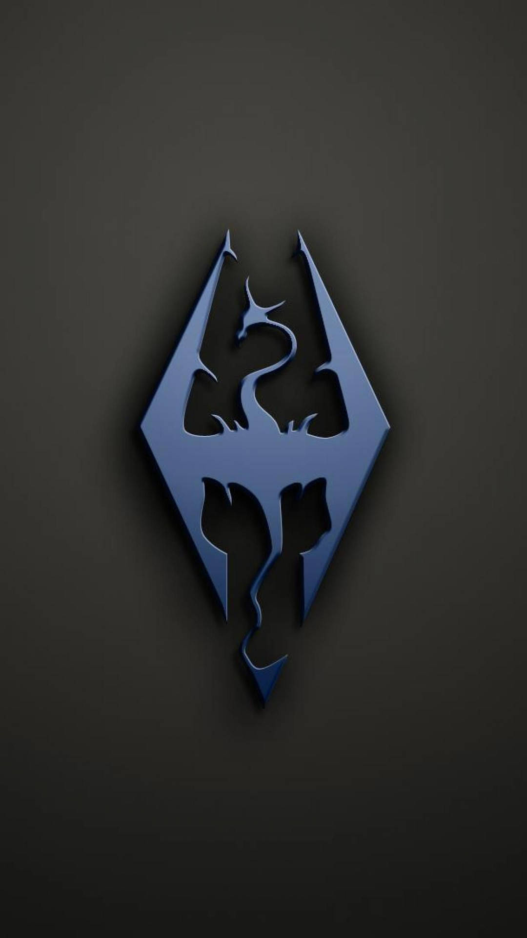 Skyrim Iphone Dragon Symbol Background