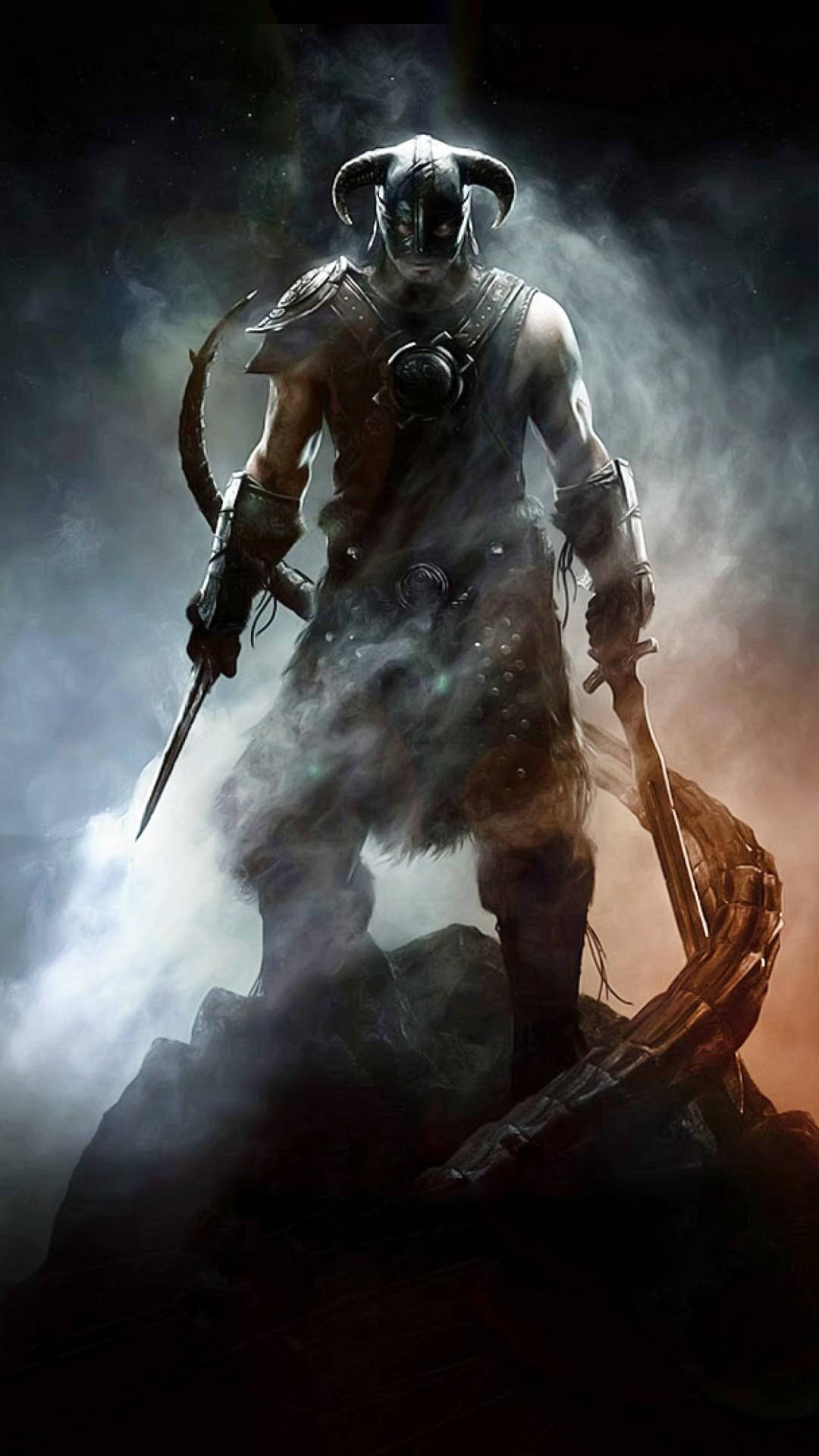 Skyrim Iphone Pose Background