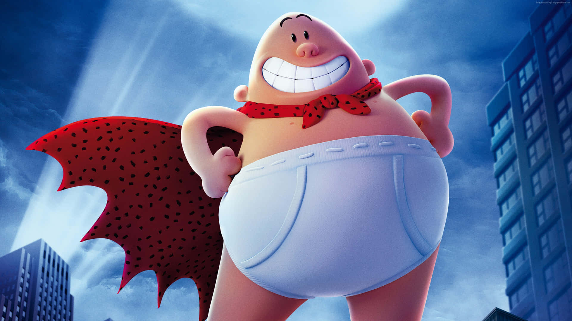 Skyscrapers Behind Captain Underpants: The First Epic Movie Background