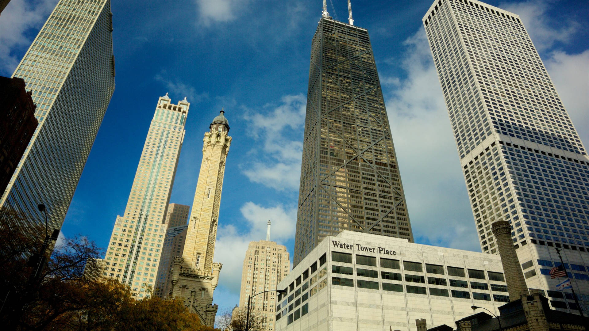 Skyscrapers In Downtown Chicago