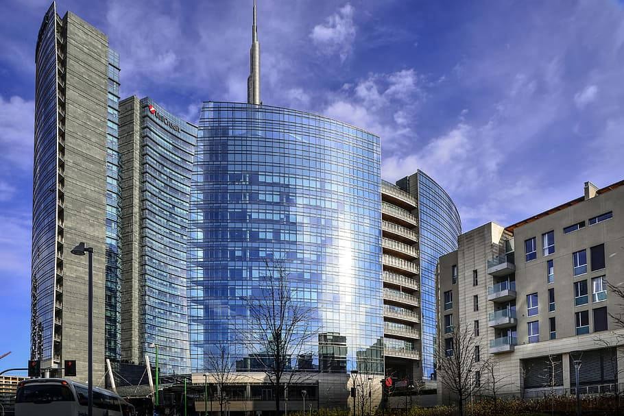 Skyscrapers In Milan