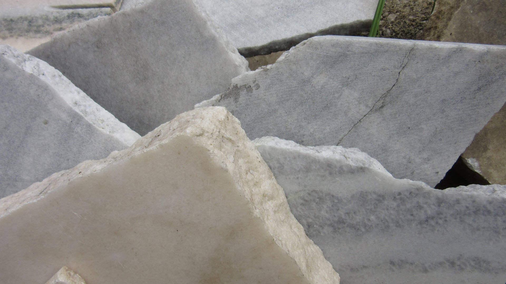 Slabs Of Marble Laptop Background