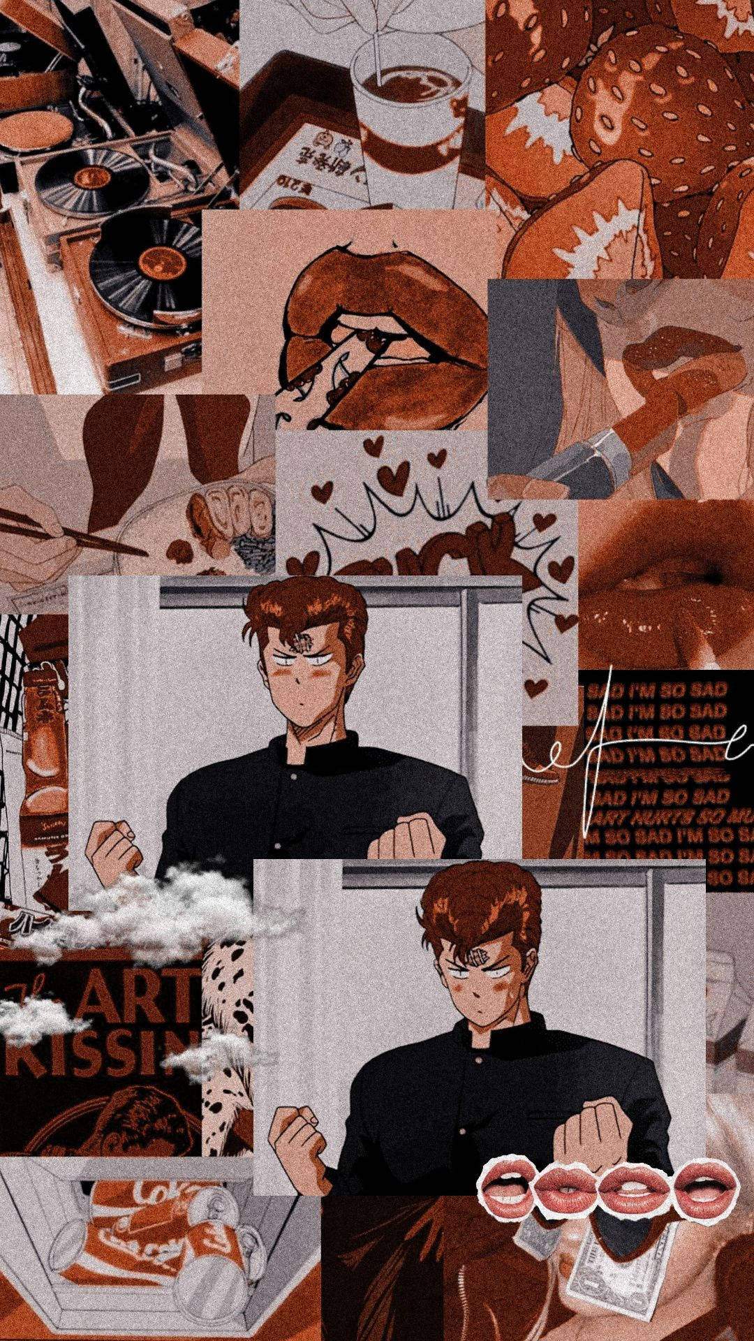 Slam Dunk Collage Background