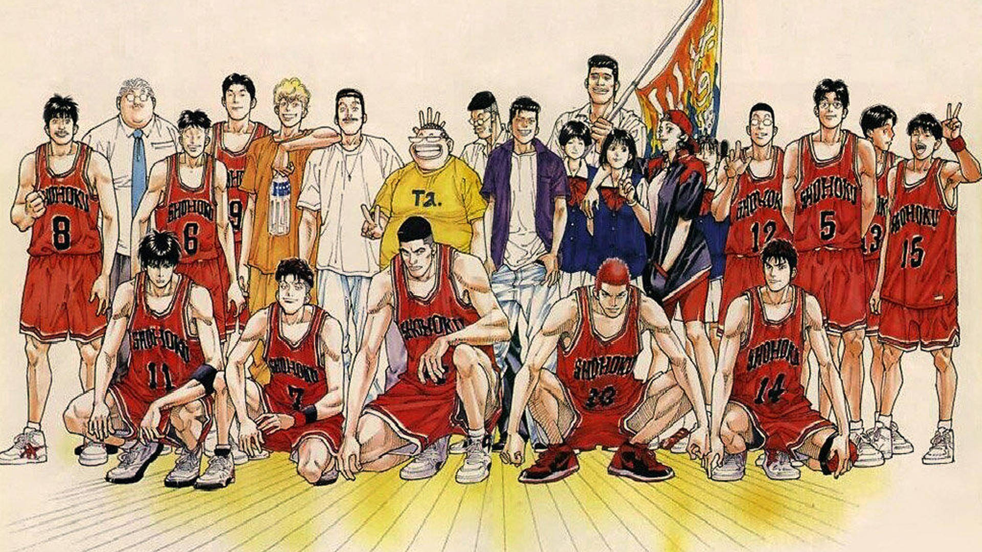 Slam Dunk Shohoku Team Background