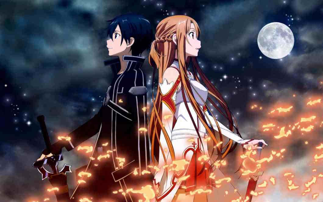 Slash Into A New Adventure With The Sao Sword Art Online Iphone Background