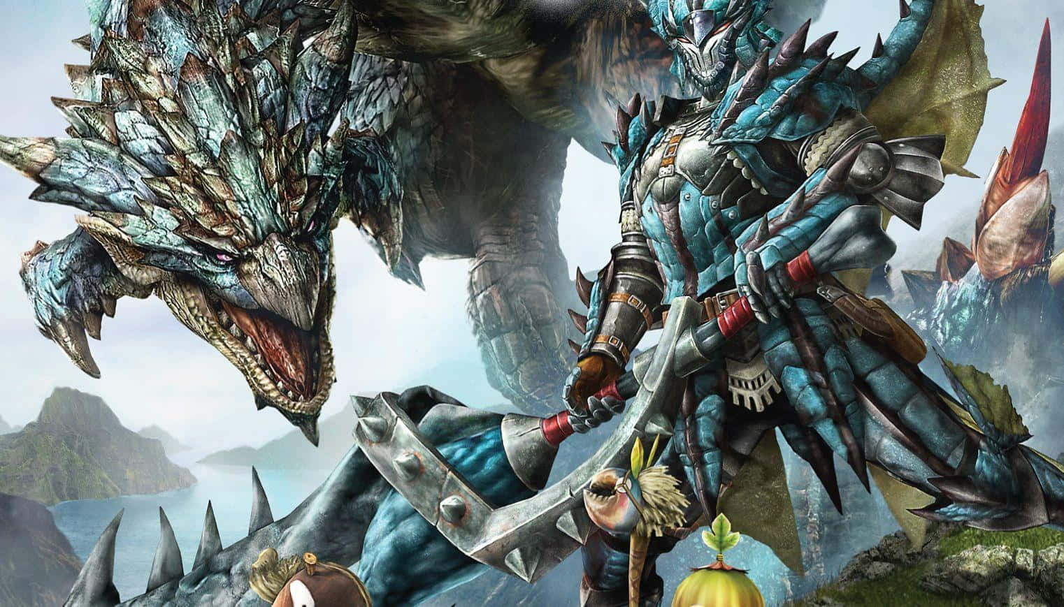 Slay Monsters On Your Desktop With Monster Hunter Background