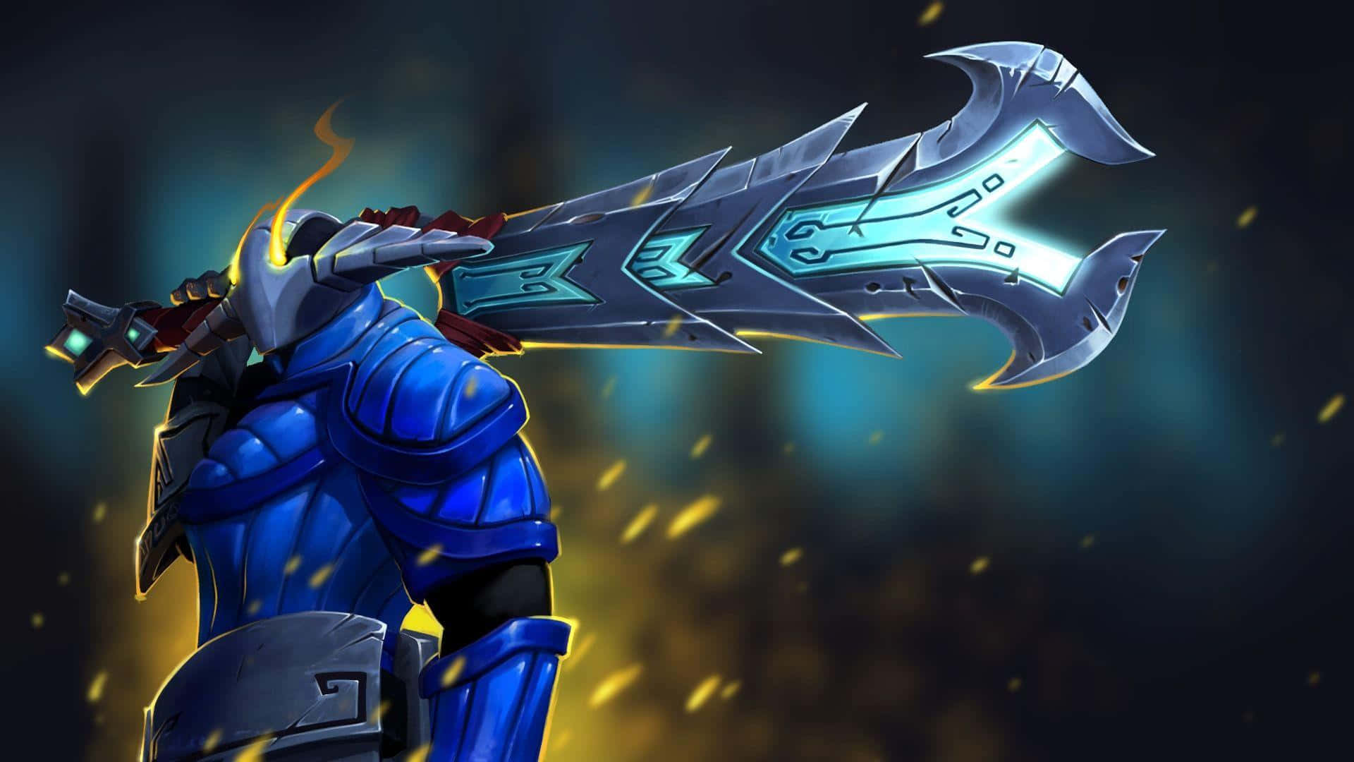 Slay Your Enemies With Sven, The Rogue Knight In Dota 2. Background