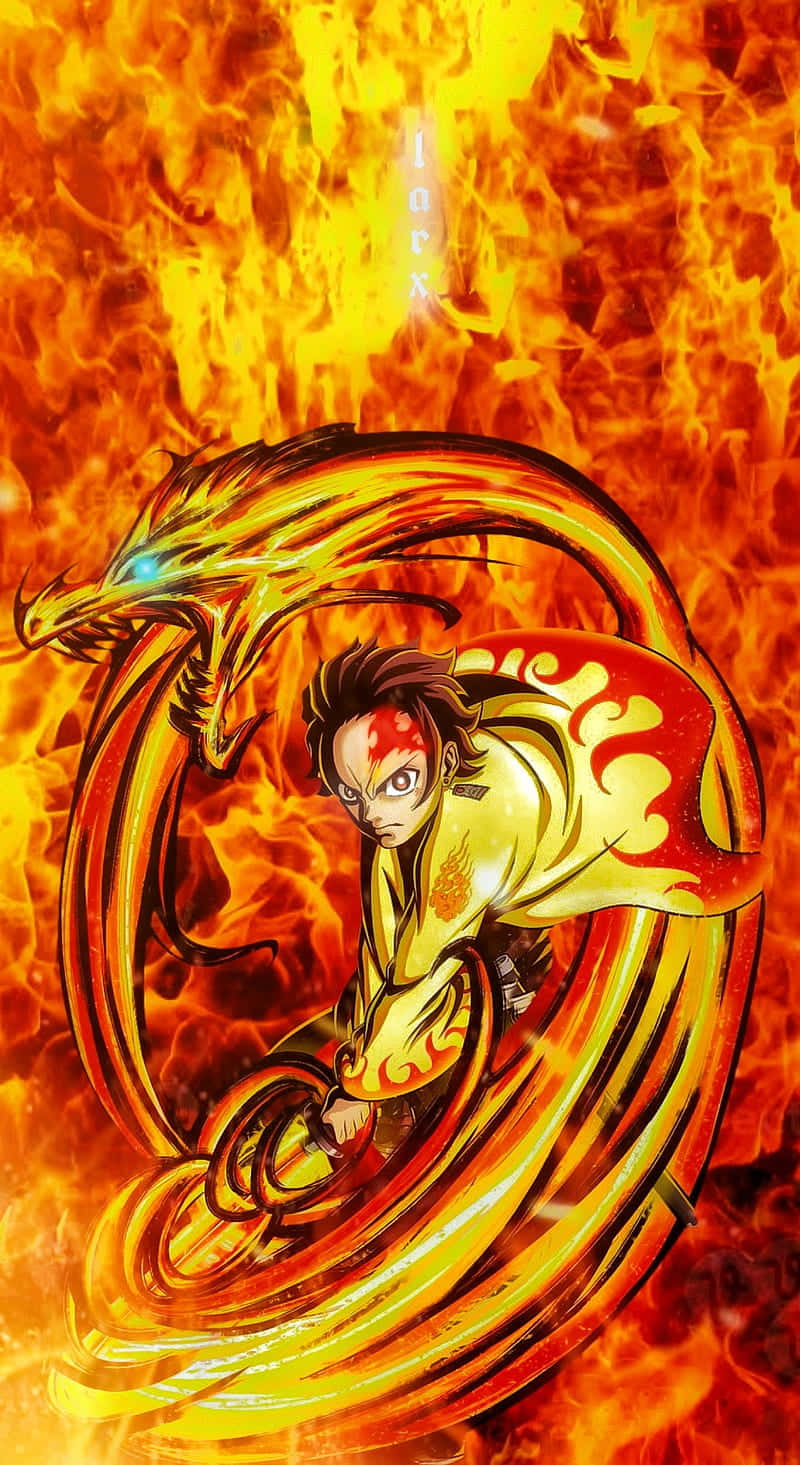 Slayer Tanjiro Kamado Fire Pfp