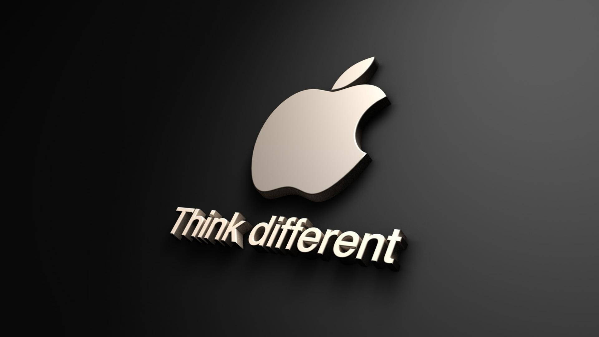 Sleek Apple Logo 4k Background