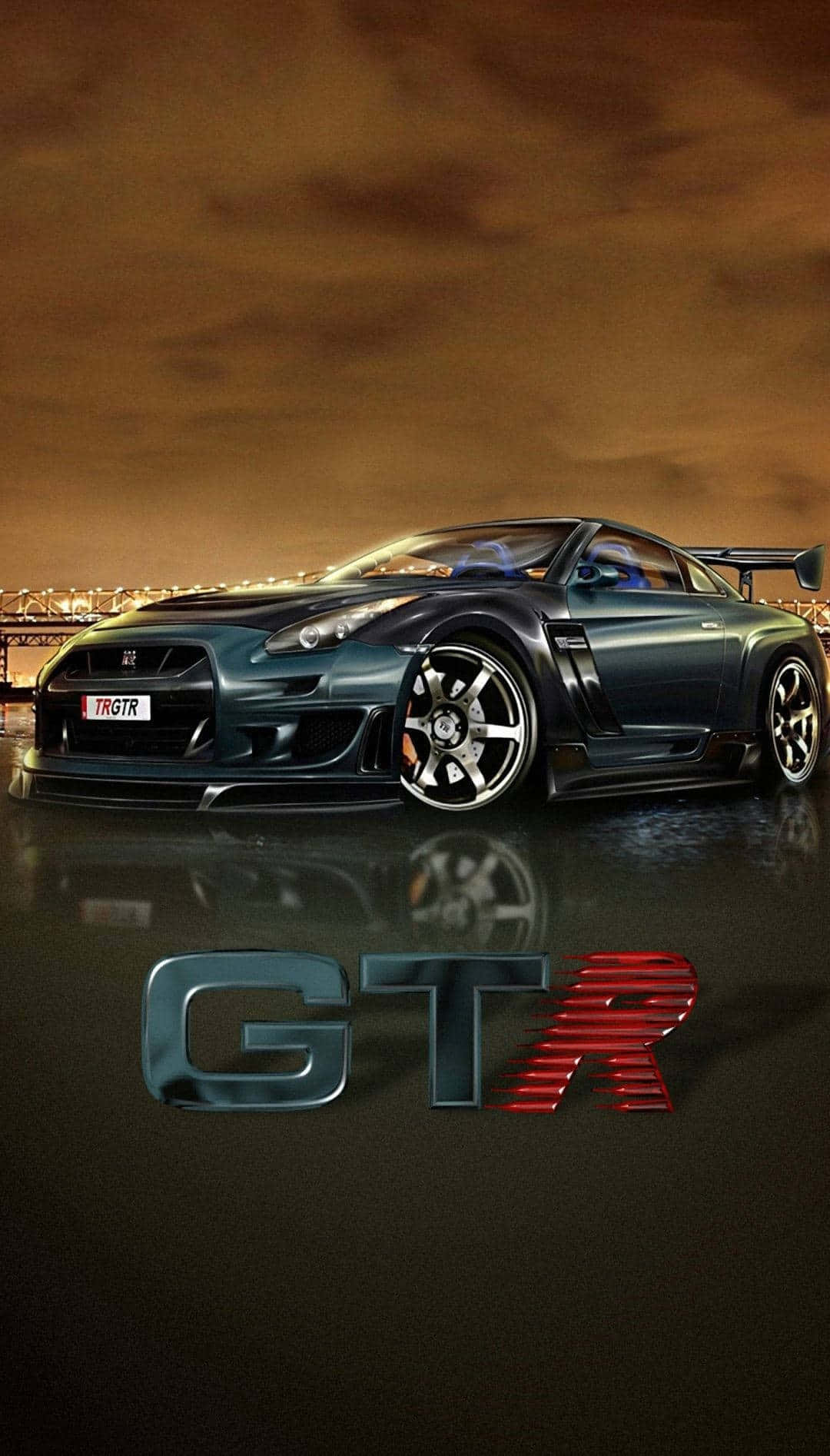 Sleek Gtr Iphone Background