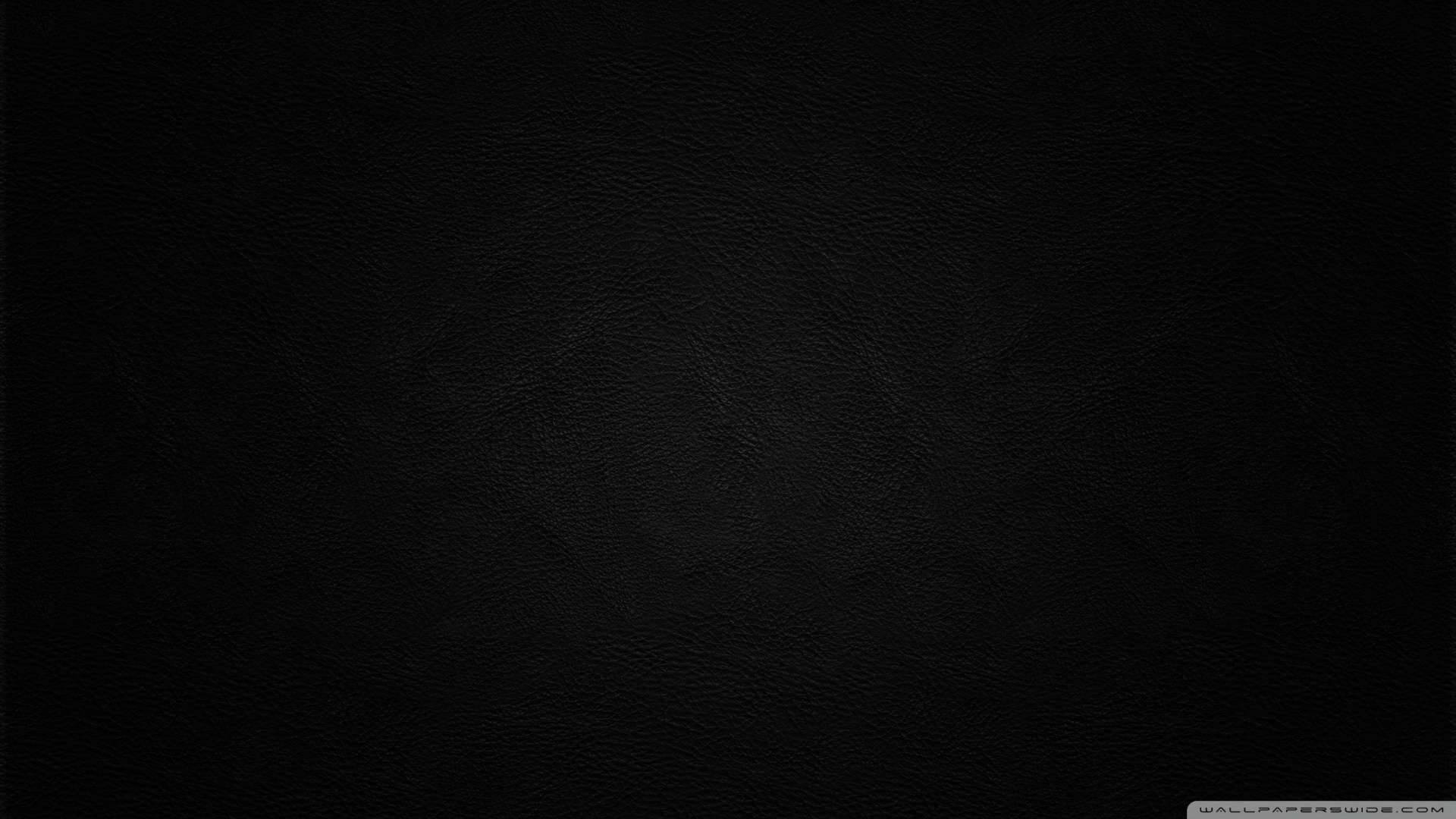 Sleek Pitch Black Leather Material Background