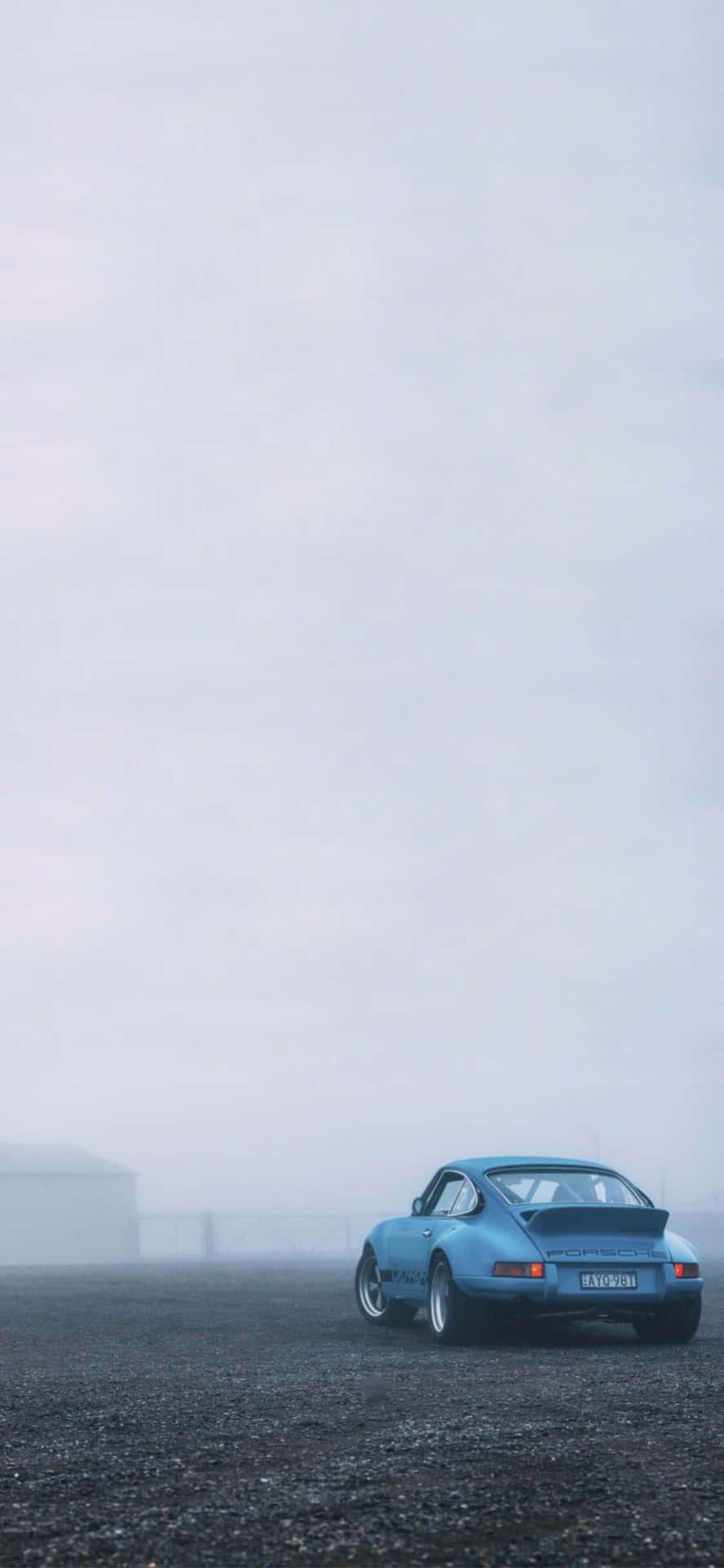 Sleek Porsche Sports Car With Iphone Screen Background