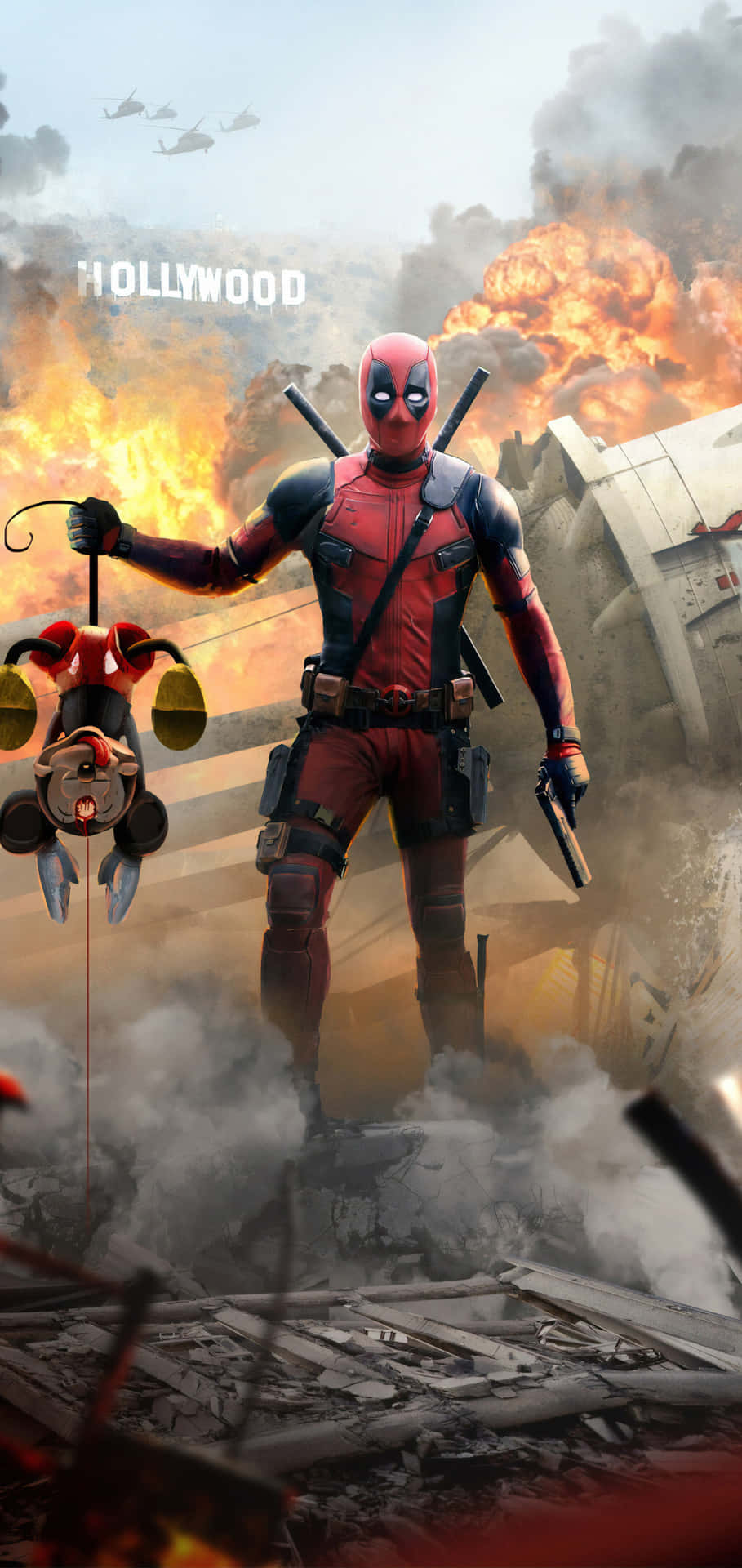 Sleek, Stylish And Hilarious - Get The Deadpool Iphone Today! Background