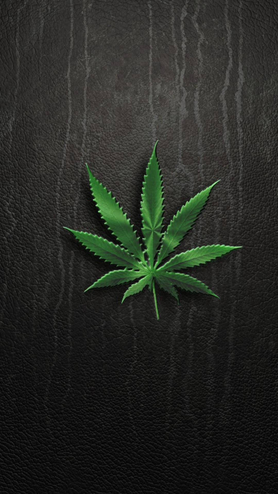 Sleek Weed For Iphone Screens Background