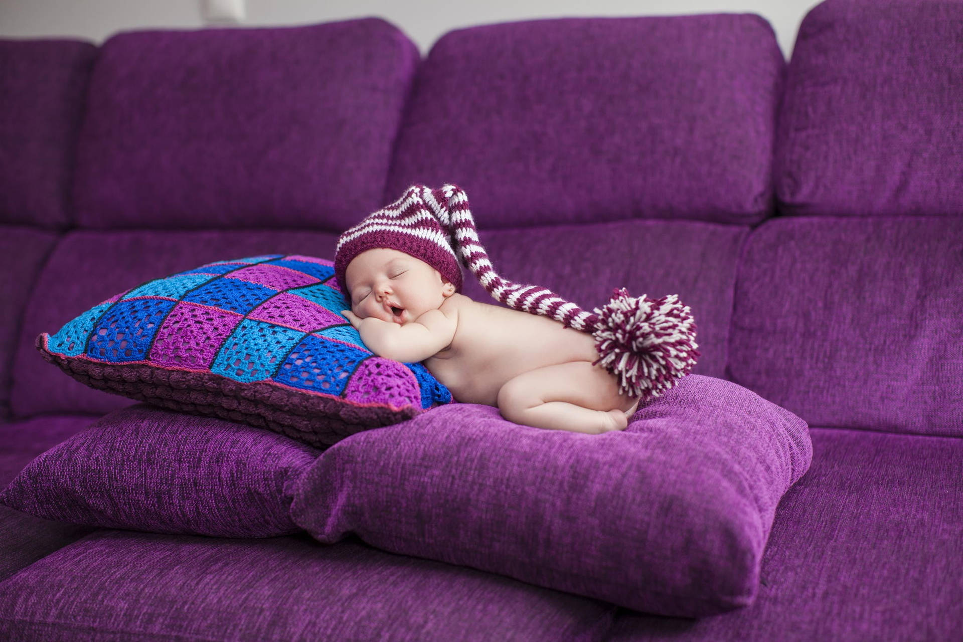 Sleep Baby Pictorial Background