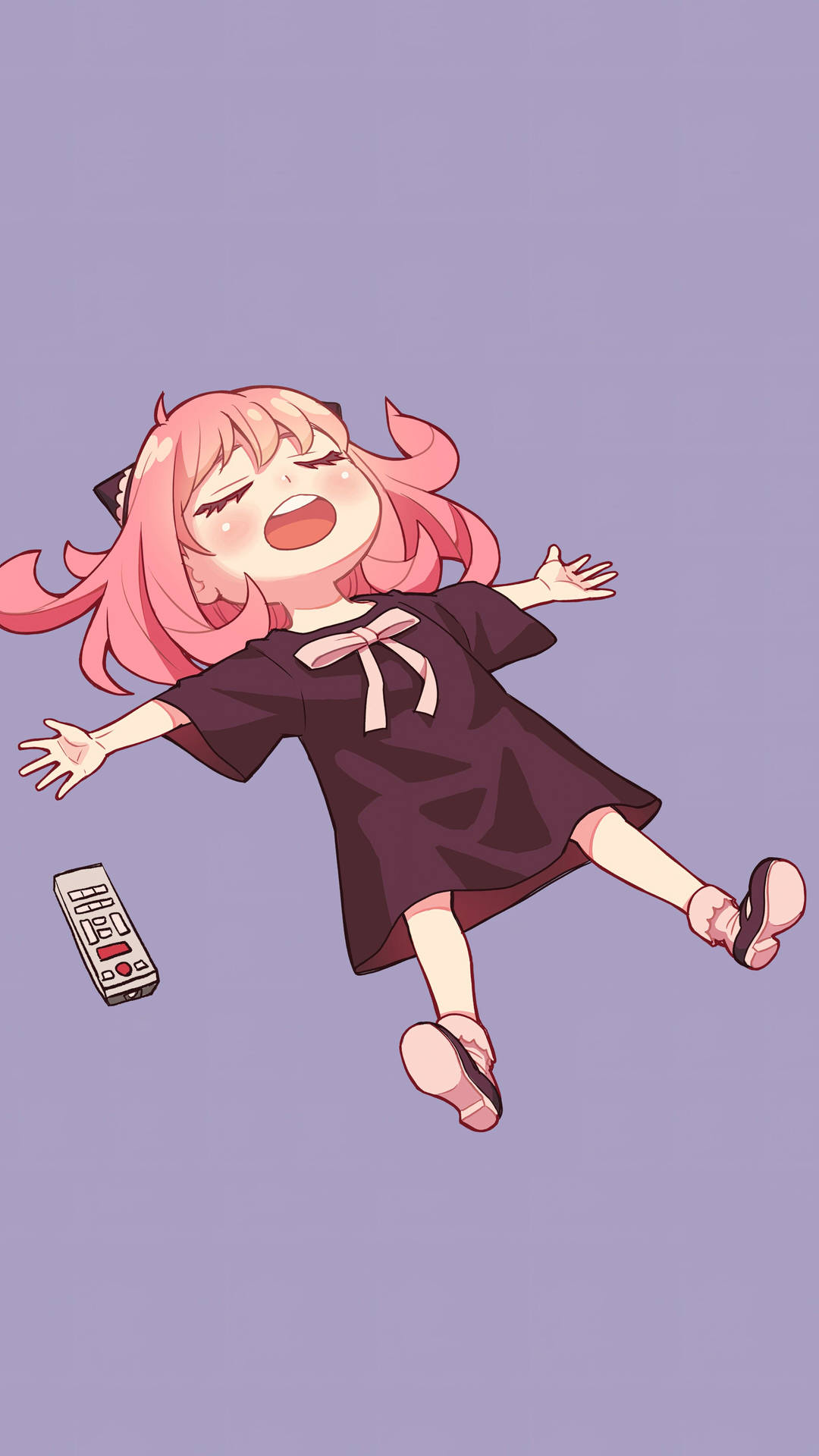 Sleeping Anya Aesthetic Anime Girl Iphone Background