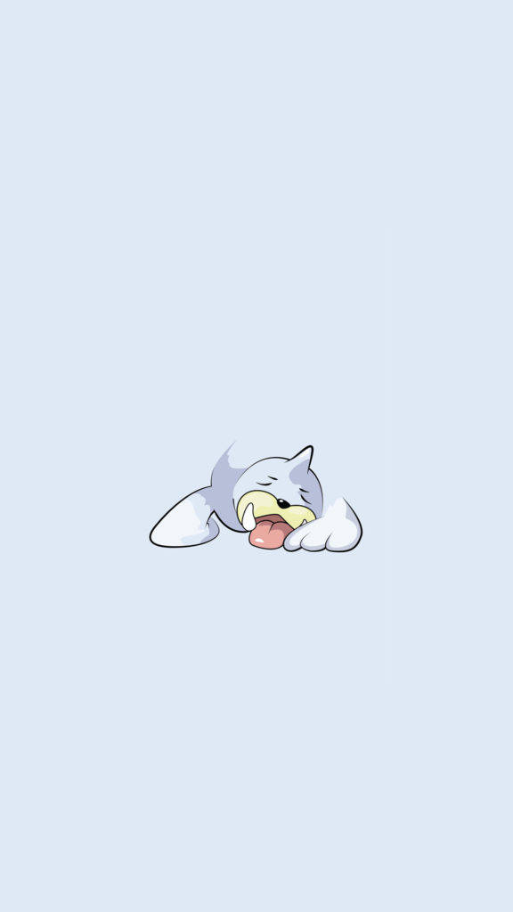 Sleeping Seel Pokemon Iphone Background