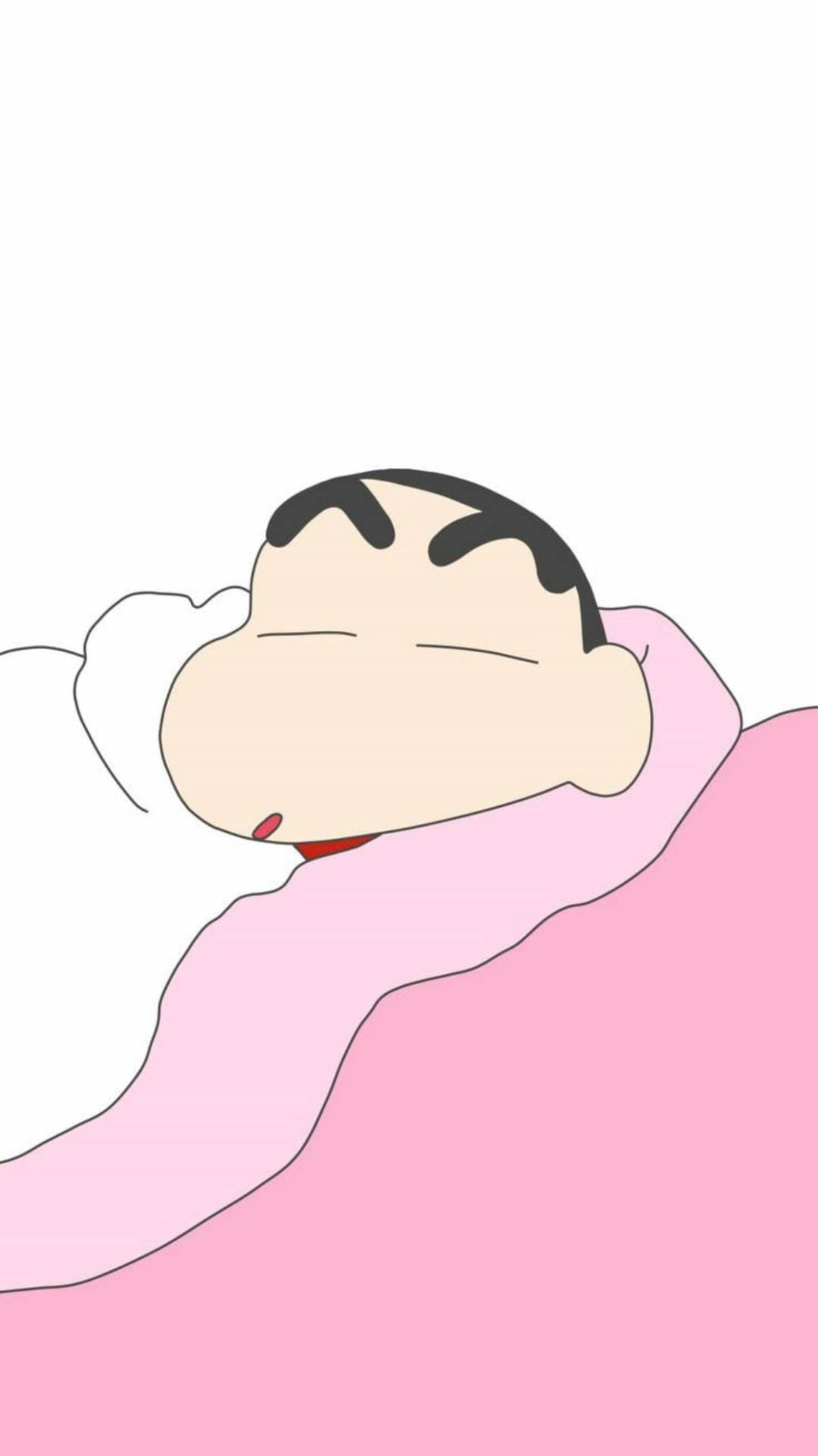 Sleeping Shinchan Aesthetic