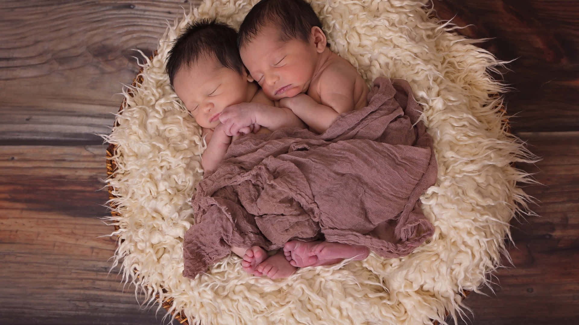 Sleeping Twins Background